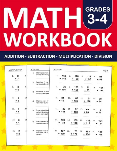 Multiplication and Division Practice Workbook Grade 3 .